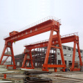 100t +100/30t Ship building gantry crane with double parallel trolley